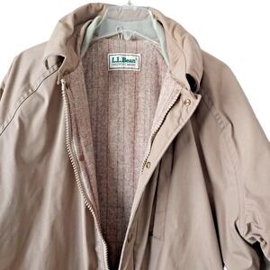 Vtg LL Bean‎ Men's XLT 80s Blanket Lined Field Barn Chore Jacket Coat Read